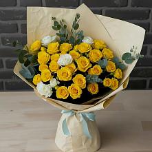 Букет цветов из:  Розы #REPLACE_PRED# Побединском