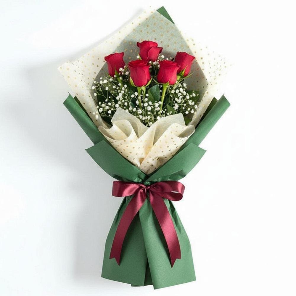 Букет цветов из: Розы в Побединском