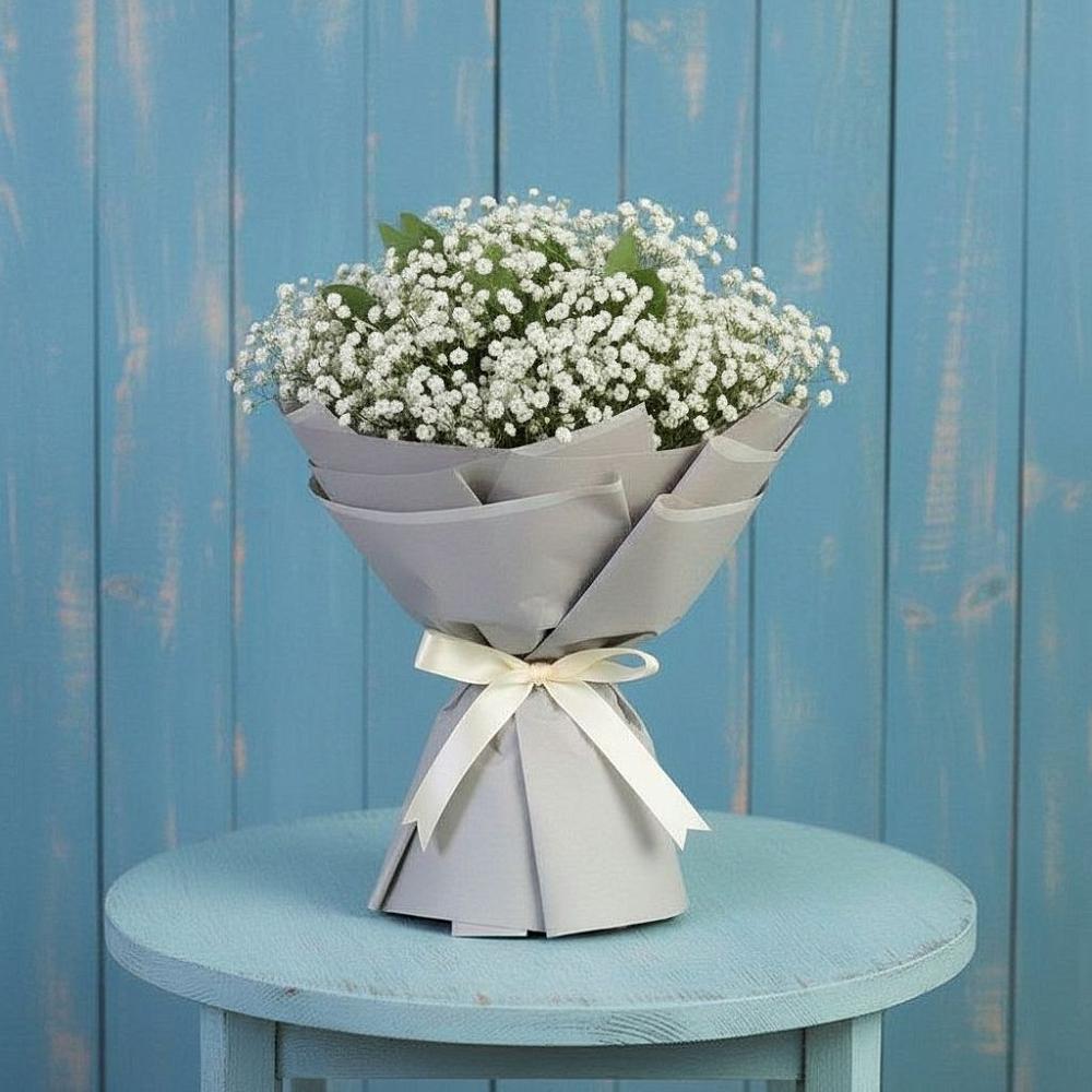 Букет цветов из: Гипсофила в Побединском