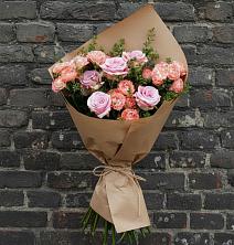 Букет цветов из:  Розы в Побединском
