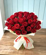 Букет 29 Красных роз #REPLACE_PRED# Побединском