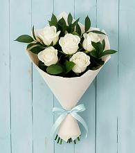 Букет цветов из:  Розы в Побединском