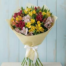 Букет цветов из:  Альстромерии в Побединском