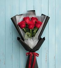 Букет цветов из:  Розы в Побединском