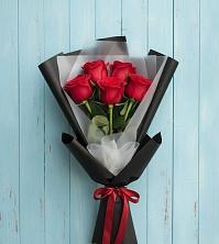 Букет цветов из:  Розы в Побединском