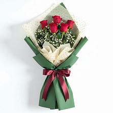 Букет цветов из:  Розы в Побединском