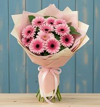 Букет цветов из:  Герберы в Побединском