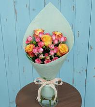 Букет цветов из:  Розы в Побединском