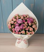 Букет цветов из:  Розы #REPLACE_PRED# Побединском